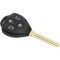 Carcasa Cheie Auto Techstar cu 4 butoane compatibila cu Toyota Corolla, Camry, Alphard
