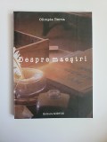 Banat Olimpia Berca - Despre Maeștrii, Ed. Mirton Timișoara 2003, Istorie, DEDICAȚIE