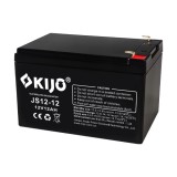 Acumulator plumb-acid KIJO JS12-12 12V 12Ah VRLA AGM pentru UPS