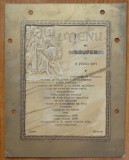 Cumpara ieftin Meniu Capsa Bucuresti , Supeu din 6 Februarie 1907