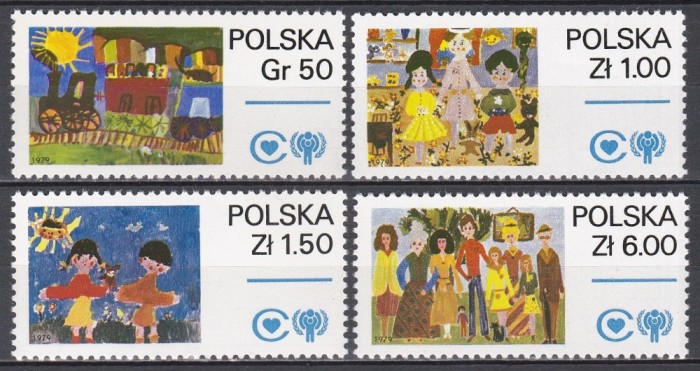 Polonia 1979 - Anul Internațional al Copilului, MNH