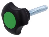 Buton de reglare ELESA+GANTER 40mm Filet extern M8 Filet intern 70mm