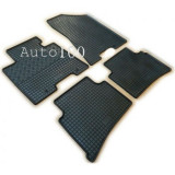 Covorase Cauciuc Auto dedicate Hyundai Tucson II (2015-2020), Rigum Cehia, Protectie 1cm