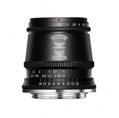 Obiectiv TTArtisan 17mm F1.4 Negru pentru Sony E-Mount foto