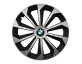 Cumpara ieftin Set 4 capace roti Fame Gri-Negru cu inel R14, pentru gama auto BMW