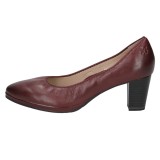 Pantofi dama, din piele naturala, Caprice, 9-22400-43-540, visiniu