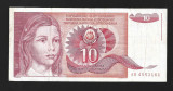 Yugoslavia 10 dinari 1990