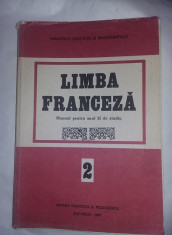 Limba franceza - manual pentru anul II de studiu,Doina Popa Scurtu.T.GRATUIT foto