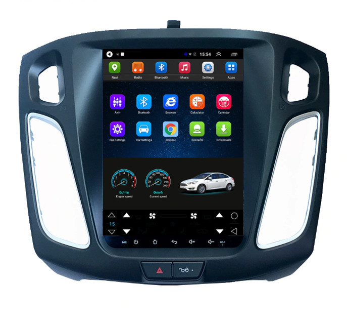 Navigatie Ford Focus 3 2011-2018 AUTONAV Android GPS Dedicata Stil Tesla, 16GB Stocare, 1GB DDR3 RAM, Display Vertical AUTONAV Android GPS Dedicata St