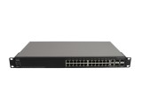 Switch Cisco SG500-28P-K9 cu 24 de porturi RJ45 de 1 Gb cu PoE+, 4 porturi combo SFP de 1 Gb, pentru montare &icirc;n rack