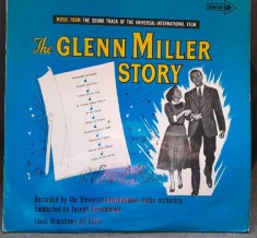 The Glenn Miller Story Jazz Film Soundtrack OST LP James Stewart Louis Armstrong vinil foto