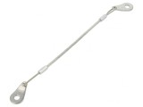 Cablu de Asigurare PVC Oțel Inoxidabil 150mm