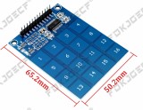 Tastatura digitala cu 16 butoane capacitiva TTP229