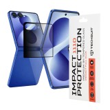 Asteroid GSM - 111D Privacy Full&nbsp;Glue - Samsung Galaxy Z Flip8 - Black