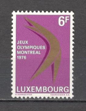 Luxemburg.1976 Olimpiada de vara MONTREAL ML.139 foto