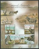 BOTSWANA 2007 FAUNA ANIMALE SALBATICE ZEBRE BIVOLI ANTILOPE