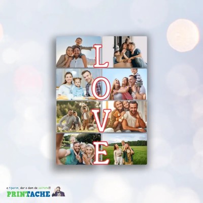 Tablou personalizat pe canvas Love foto