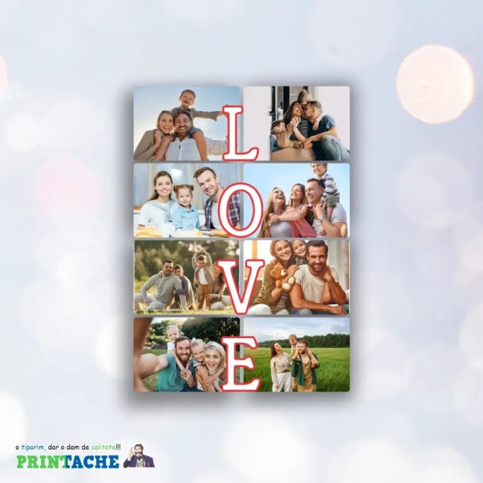 Tablou personalizat pe canvas Love