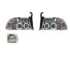 Set faruri tuning DODGE DAKOTA, 01.1997-12.2004; DURANGO, 01.1997-01.2004, Taiwan, partea stanga+dreapta, Tip=USA; H1+H3; manual; transparent, argint