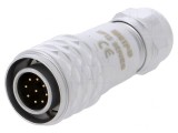 Mufă SF12 tată 9 PIN IP67 3A 125V lipire cablu