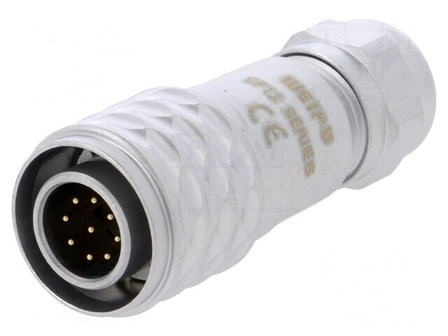 Mufă SF12 tată 9 PIN IP67 3A 125V lipire cablu