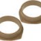 Set 2 distantiere pentru difuzoare auto, 165mm, MDF, Fiat -