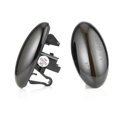 Set 2 Semnalizari GizMondo&amp;reg; Dinamice Secventiale aripa LED compatibil cu Peugeot 307, 206, 407, 107, 607, Citroen C1, C2, C3 foto
