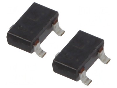 Tranzistor PNP bipolar Darlington 30V 0,3A 0,35W SOT23 foto