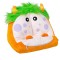 Suport de carte din plus, Monster Luca, TG by AleXer, 8190130, portocaliu, verde, saculet si lupa incluse