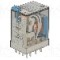Releu electromagnetic, 24V DC, 15A, 4PDT, serie 55.34, FINDER - 55.34.9.024.0040