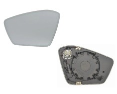 Geam oglinda, sticla oglinda Skoda Kamiq, 06.2019-; Scala, 04.2019-, montare stanga, incalzit; sticla convexa; geam cromat, View Max