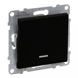 Intrerupator cap scara cu led Legrand Suno negru 721416