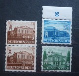Set timbre Germania Deutsches Reich Reichsmesse Leipzig 1941 T&acirc;rgul Leipzig - A228
