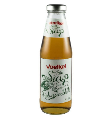 Sirop din Flori de Soc Bio Voelkel 500ml foto