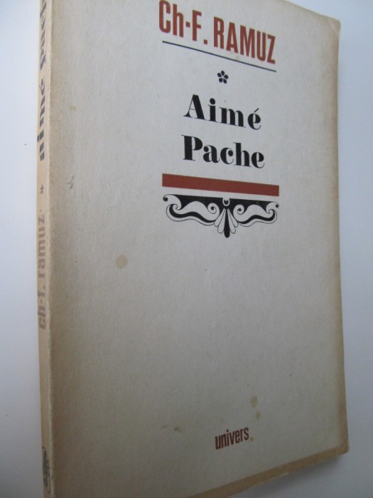 Aime Pache Pictor din Vaud - Ch. F. Ramuz