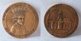 Petru Rares - Domn al Țarii Rom&acirc;nasti &amp; Manastirea HARLAU, medalie rara