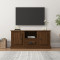 Comoda TV, stejar maro, 100x35,5x45 cm, lemn prelucrat GartenMobel Dekor