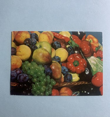 Calendar 1978 legume fructe foto