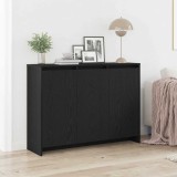 vidaXL Bufet Negru 102 x 33 x 75 cm Lemn compozit