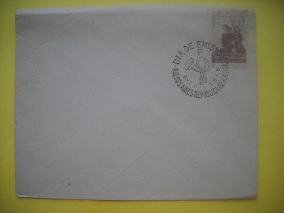 HOPCT PLIC S NR 888 EXPOZITIA INDUSTRIA 1964 ARGENTINA -NECIRCULAT foto