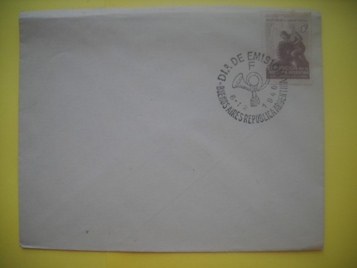 HOPCT PLIC S NR 888 EXPOZITIA INDUSTRIA 1964 ARGENTINA -NECIRCULAT