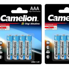 Set 12 Baterii Ultra Alkaline LR03, AAA,1.5V, Camelion