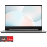 Laptop Lenovo IdeaPad 3 17ABA7 cu procesor AMD Ryzen&trade; 5 5625U pana la 4.3GHz, 17.3 HD+, 16GB DDR4 RAM, 512GB SSD, No OS, AMD Radeon&trade; Graphics, Arctic
