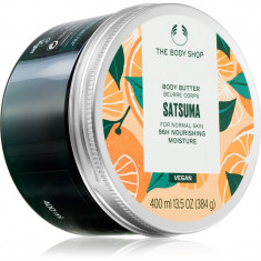 The Body Shop Body Butter Brirish Rose unt pentru corp cu efect de nutritiv 400 ml