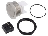 Comutator anti-vandalism Poz 2 DPDT 3A/250VAC ON-(ON) MSM II - Comutator anti-vandalism DPDT 3A/250VAC