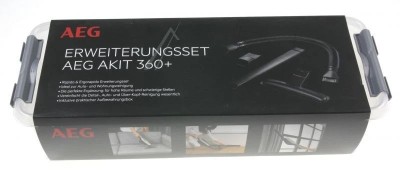 AKIT360+ KIT ASPIRATOR CX7, HX6 (TUB FLEXIBIL, PERIE TAPITERIE, DUZA SPATII INGUSTE) 9001683375 ELECTROLUX / foto