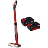 Einhell CLEANEXXO PXC + Twinpack - Aparat de curatat podele dure + Set 2 acumulatori Li-Ion 18 V 4 Ah