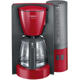 Cafetiera ComfortLine TKA6A044, 1200 W, 1.25 l, 10 cesti, rosu, Bosch