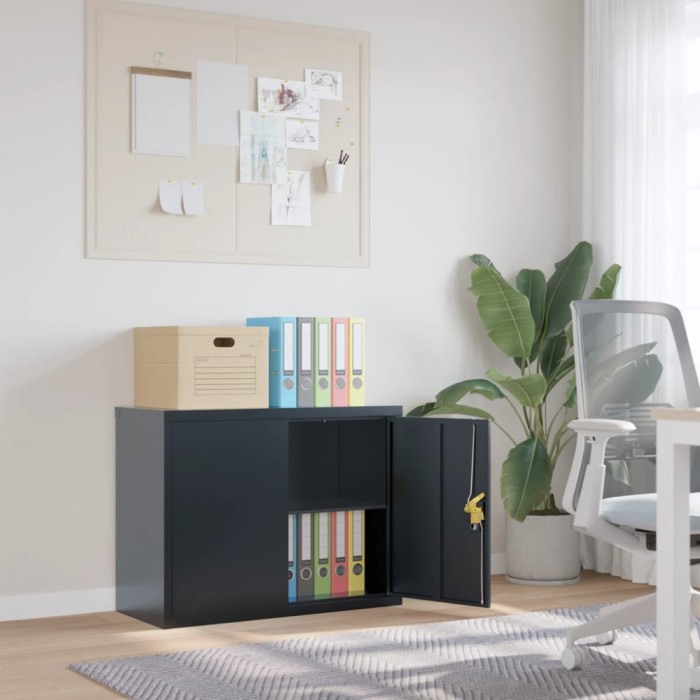 Gossi fiset, antracit, 90x40x70 cm, otel