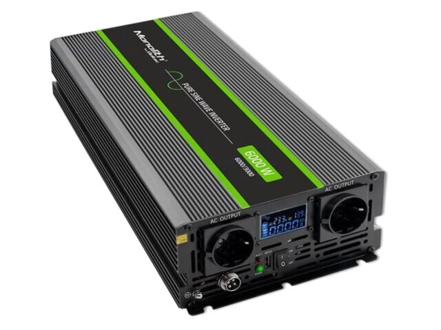 Convertor DC/AC 3kW 24V la 230V QOLTEC pentru autovehicule